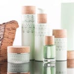 Green hair removal packaging Cosmewax